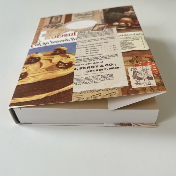 🏷️ retro vintage antique style A6 grid notebook with book cover - Picture 6 of 16